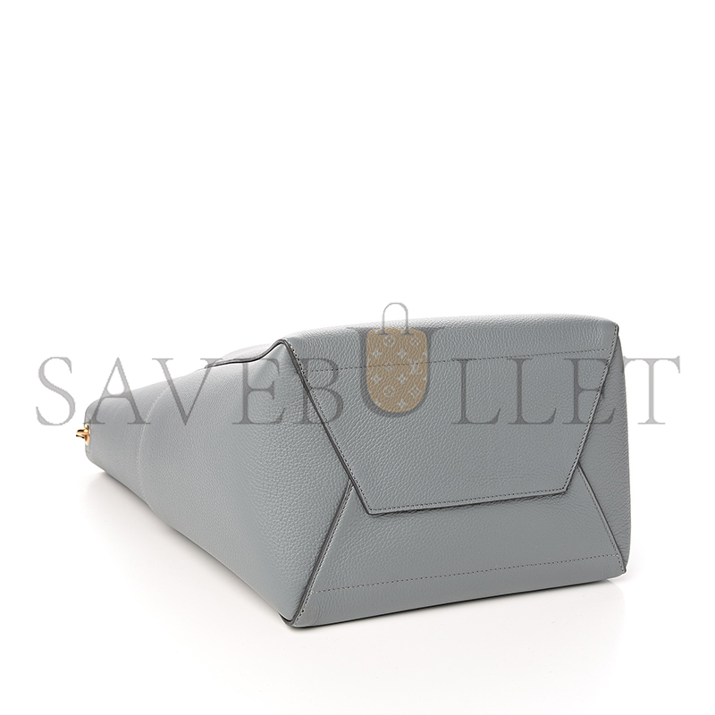 CELINE BUCKET BAG IN SANGLE SEAU PEBBLED CALFSKIN 176593AH4.19EB (33*23*17cm)