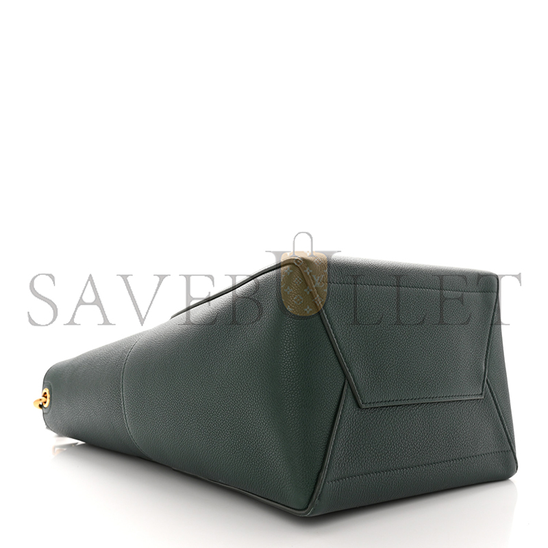 CELINE BUCKET BAG IN SANGLE SEAU PEBBLED CALFSKIN 176593AH4.19ET (33*23*17cm)