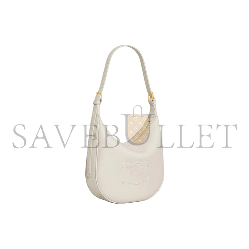 CELINE SMALL HELOÏSE BAG IN SUPPLE GRAINED CALFSKIN 117253FLH.00WC (24*21*7cm)