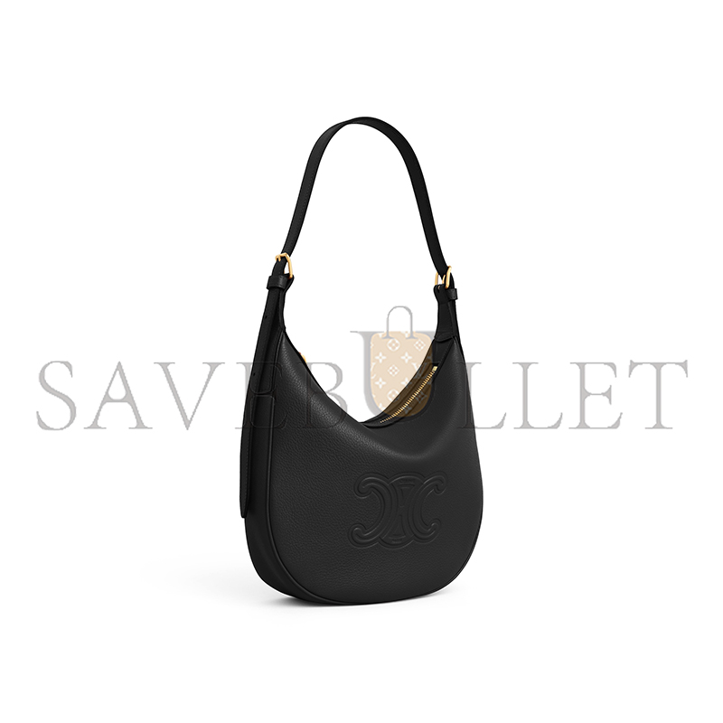 CELINE SMALL HELOÏSE BAG IN SUPPLE GRAINED CALFSKIN 117253FLH.38NO (24*21*7cm)