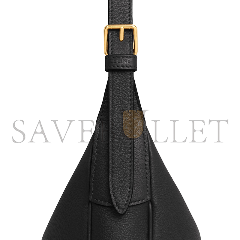 CELINE SMALL HELOÏSE BAG IN SUPPLE GRAINED CALFSKIN 117253FLH.38NO (24*21*7cm)