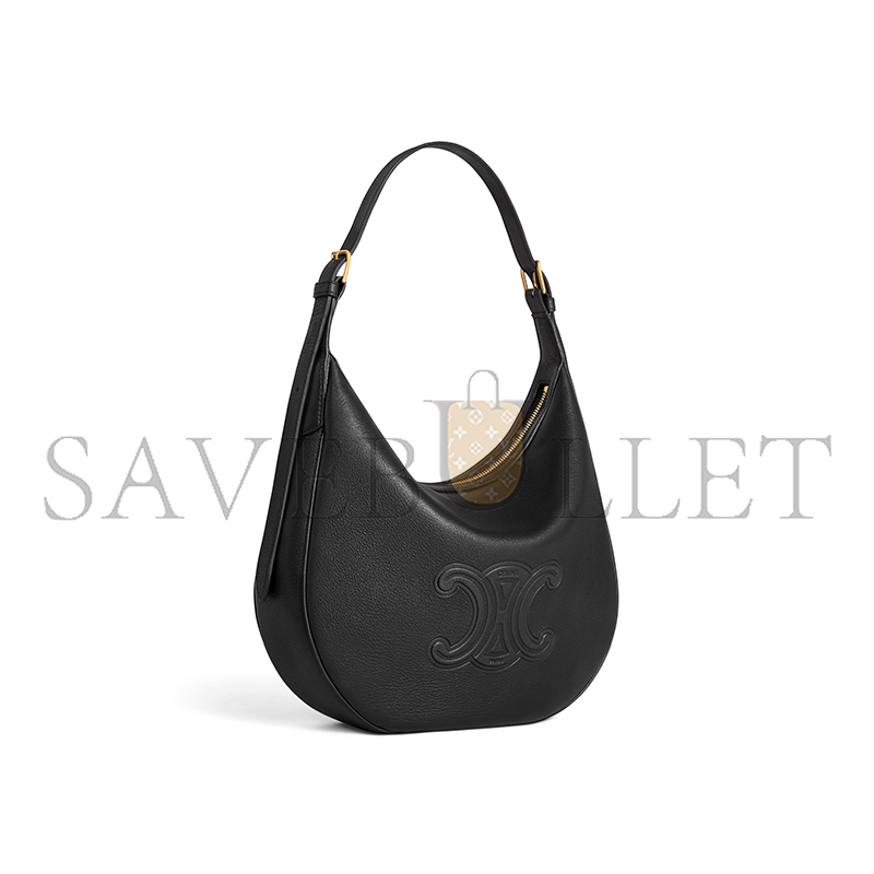 CELINE MEDIUM HELOÏSE BAG IN SUPPLE GRAINED CALFSKIN 114713FLH.38NO (30*28.5*8cm)