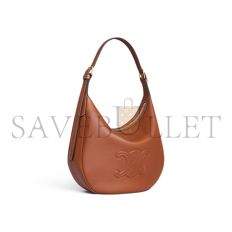 CELINE MEDIUM HELOÏSE BAG IN SUPPLE GRAINED CALFSKIN 114713FLH.04LU (30*28.5*8cm)
