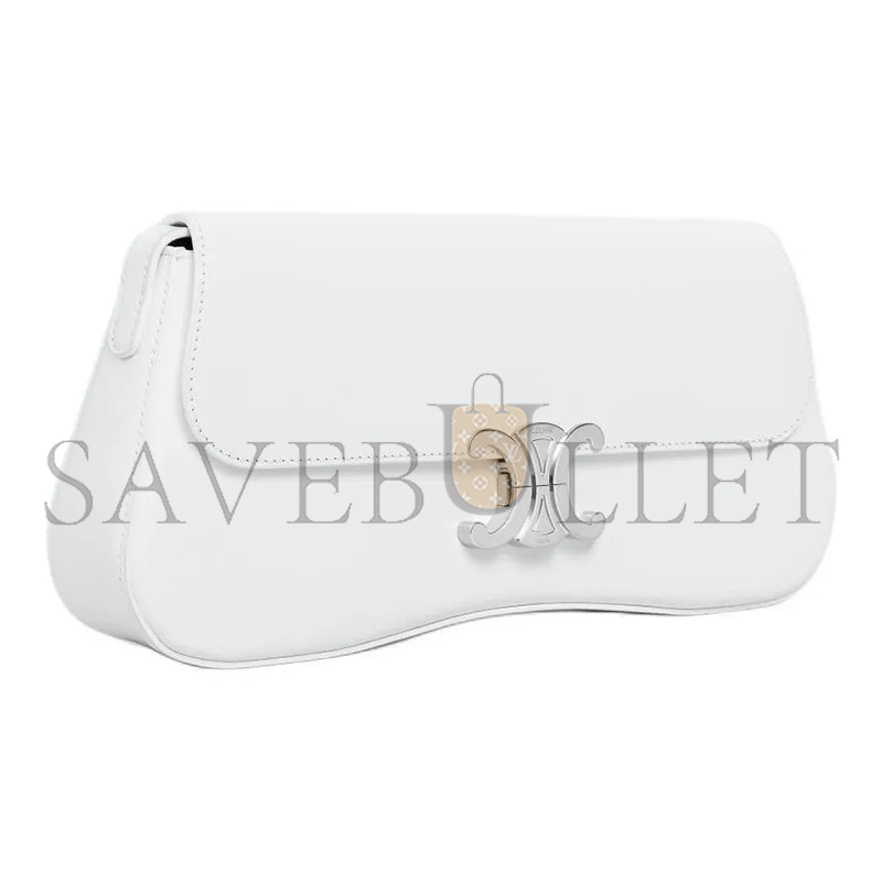 CELINE MEDIUM TEEN CELINE LOLA IN SHINY CALFSKIN 115533BF4.00BB (28*12*5cm)