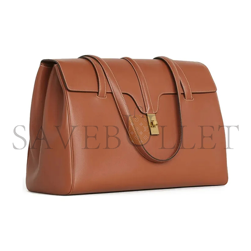 CELINE LARGE SHOULDER BAG IN SOFT16 SMOOTH SKIN 194043CR4.04LU (38*26*18cm)