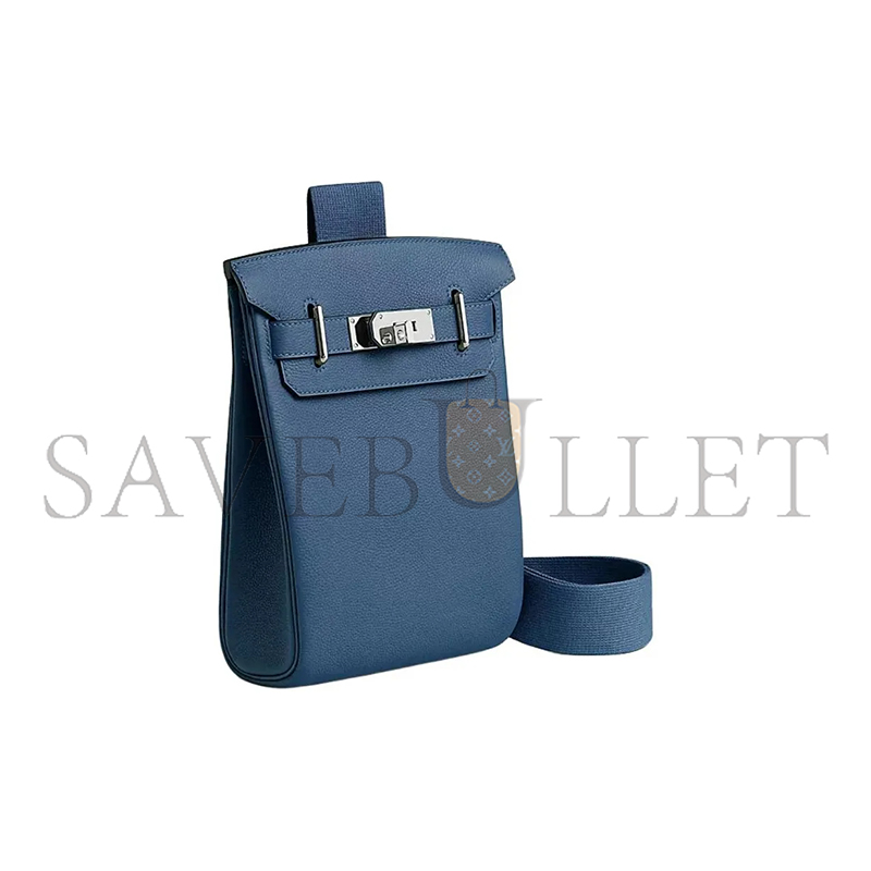 HERMES MASTER HAC A DOS PM BACKPACK TOGO LEATHER SILVER HARDWARE H083589CKP5 (28*18*8cm)