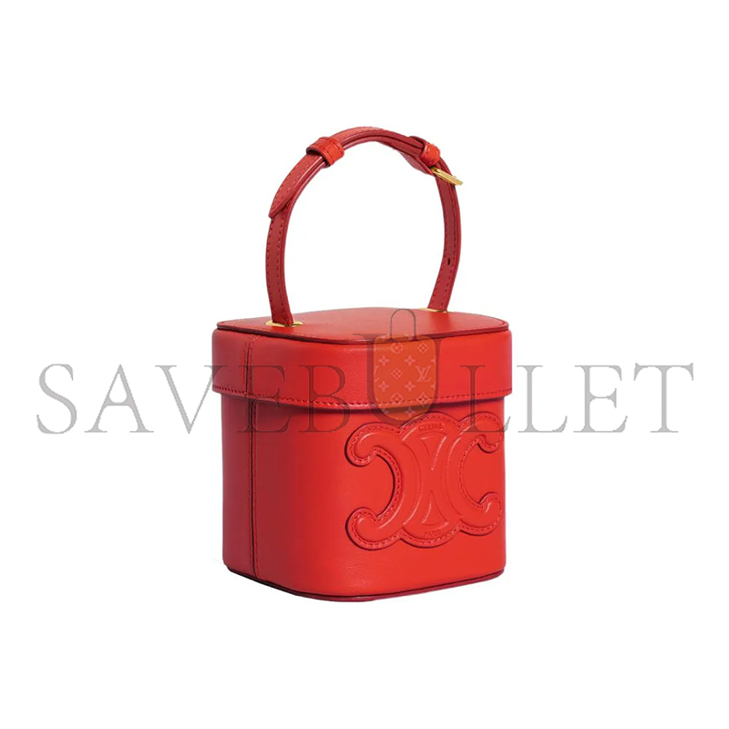 CELINE SMALL CROSSBODY IN BOX TRIOMPHE SMOOTH COWHIDE 199263EFB.27BR (11*11*11)