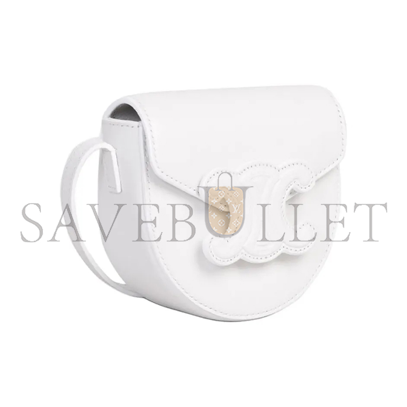 CELINE MINI CROSSBODY IN BESACE TRIOMPHE  SMOOTH COWHIDE 10J303DPQ.01BC (11*10*5cm)